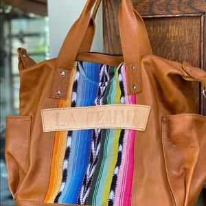 ISO Nena And Co. bag with leather patch